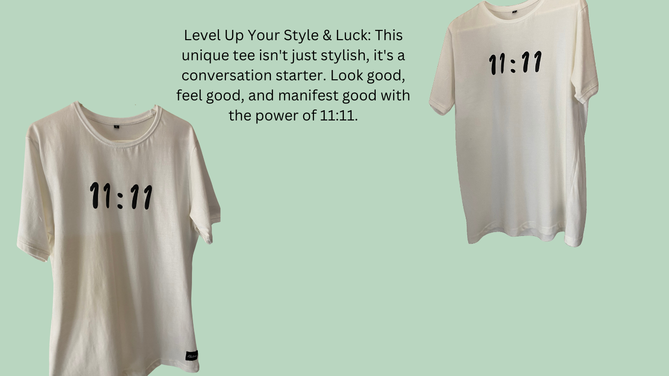 Angel Number Tee Off-White